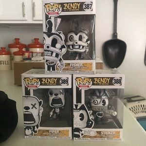 Bundle of bendy and the ink machine funko